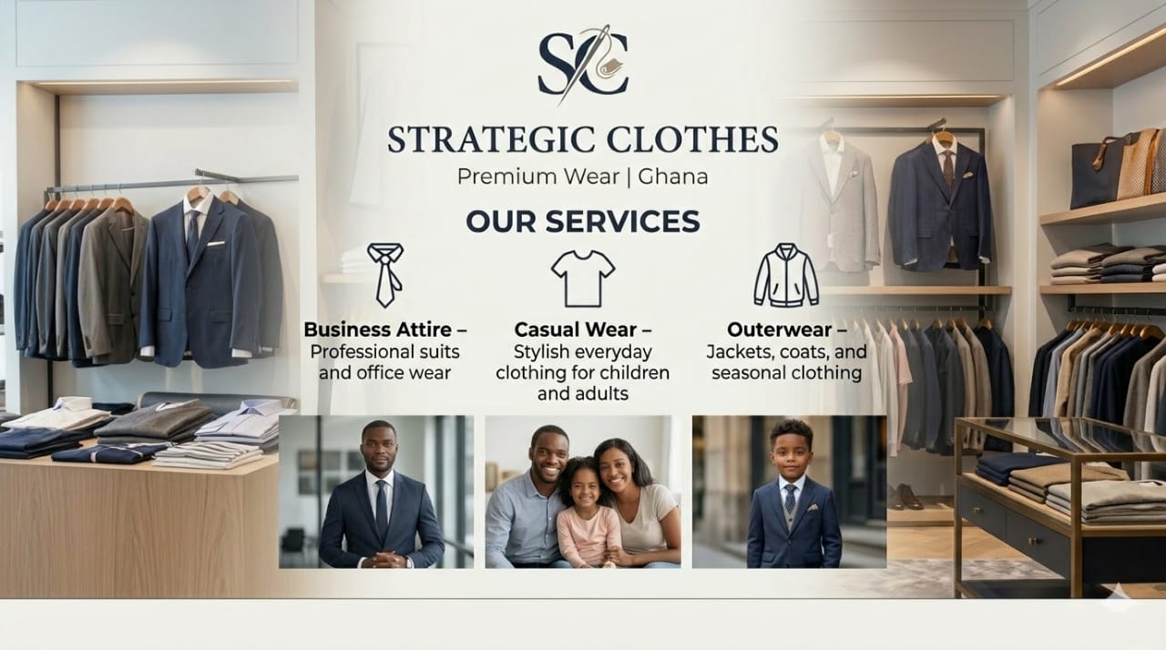 Strategic clothes banner